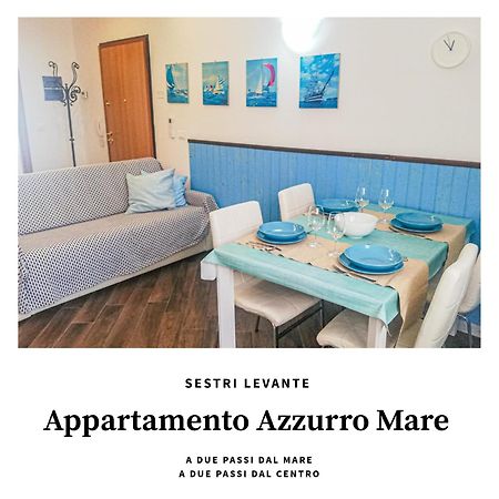 Appartamento Azzurro Mare Sestri Levante Exteriör bild